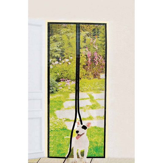 Magnetic Curtain Hands-Free Screen Door, 50x210cm