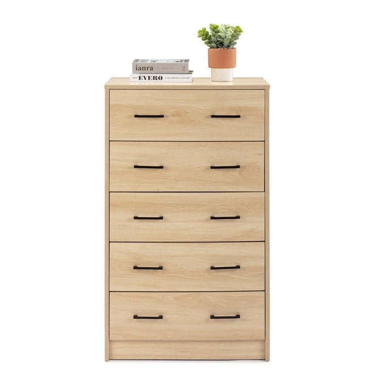 Chest of 5 Drawers, Oak