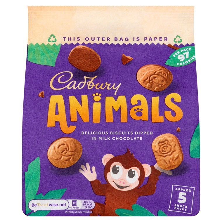 Cadbury Mini Animals, 5pk