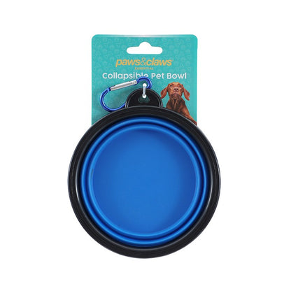 Collapsible Pet Travel Bowl, 350ml, Asstd