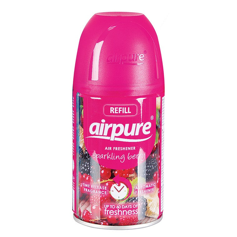 Airpure Air-O-Matic Refill, Sparkling Berry, 250ml