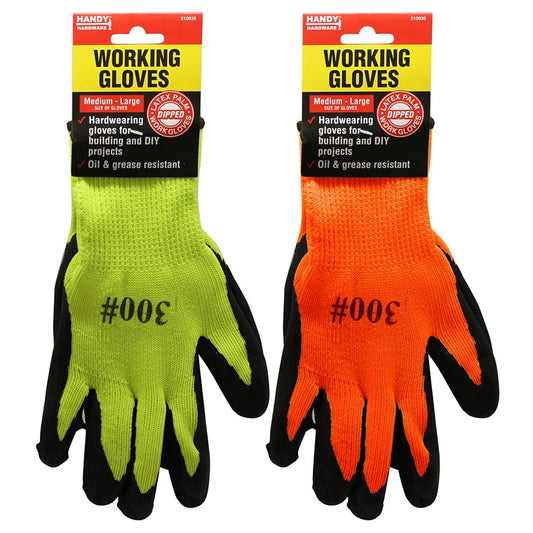 Fluro Work Gloves