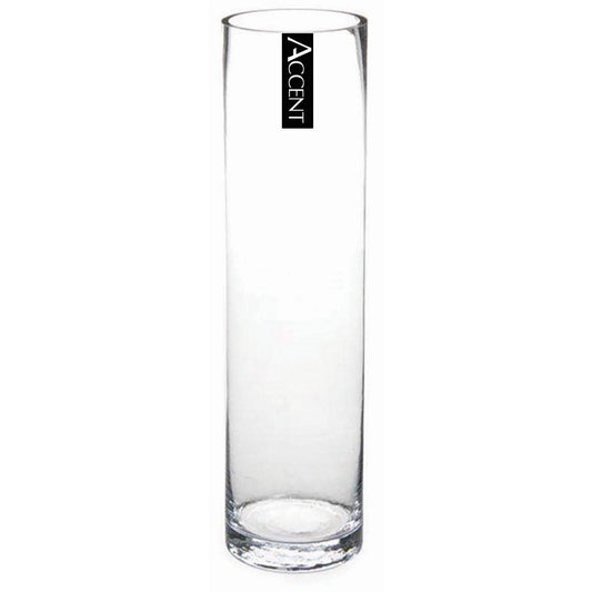 Glass Cylinder Vase, 20cm