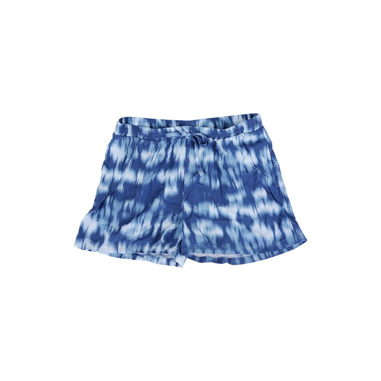 Ikat Print Shorts, Size S