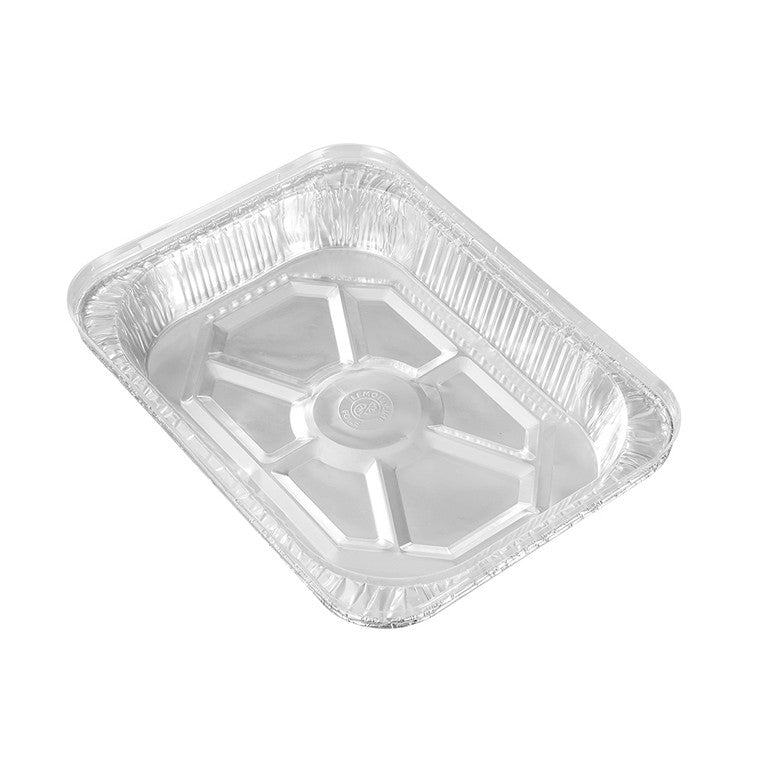 L&L Foil Tray w/ Lid, Xlarge, 2pk