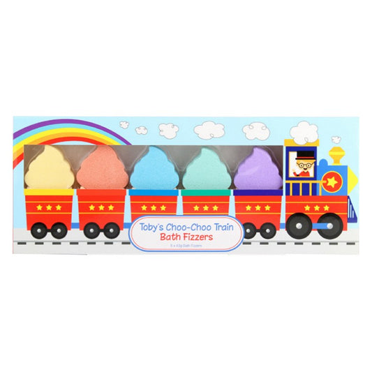 Toby's Choo Choo Train Bath Fizzers Kit, 5pk