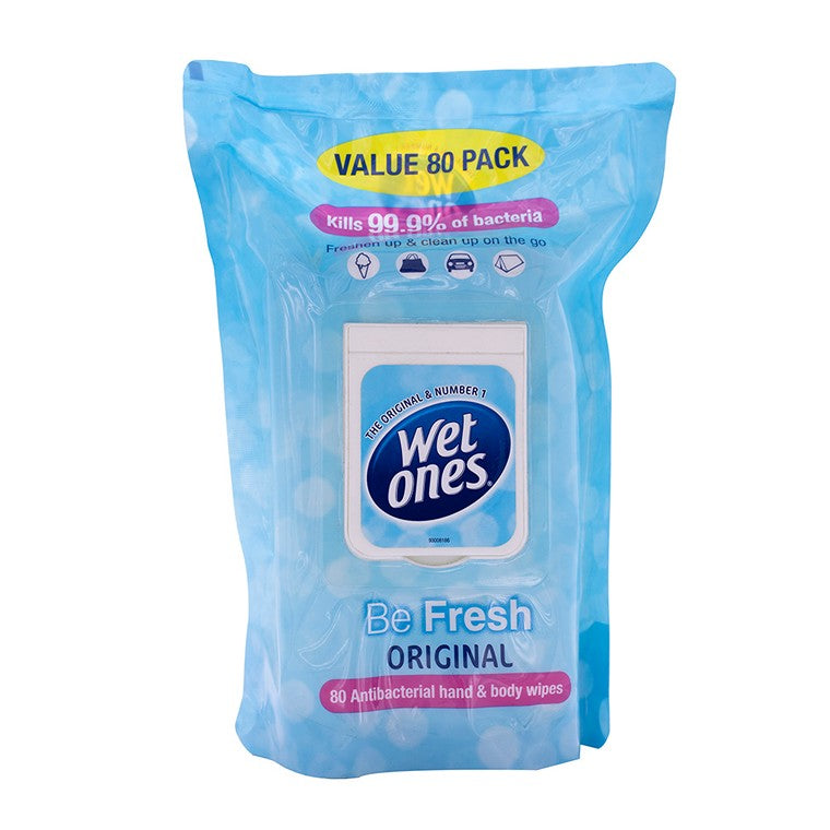 Wet Ones, Be Fresh, Original, 80pk