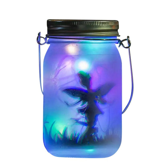 Solar Fairy Light in Jar