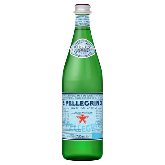 San Pellegrino Sparkling Mineral Water, 750ml