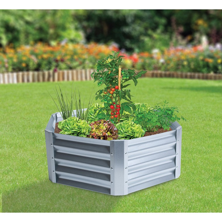 Corrugated Hex Planter