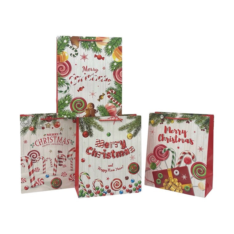 Christmas Candypop Gift Bag, Asstd, Small