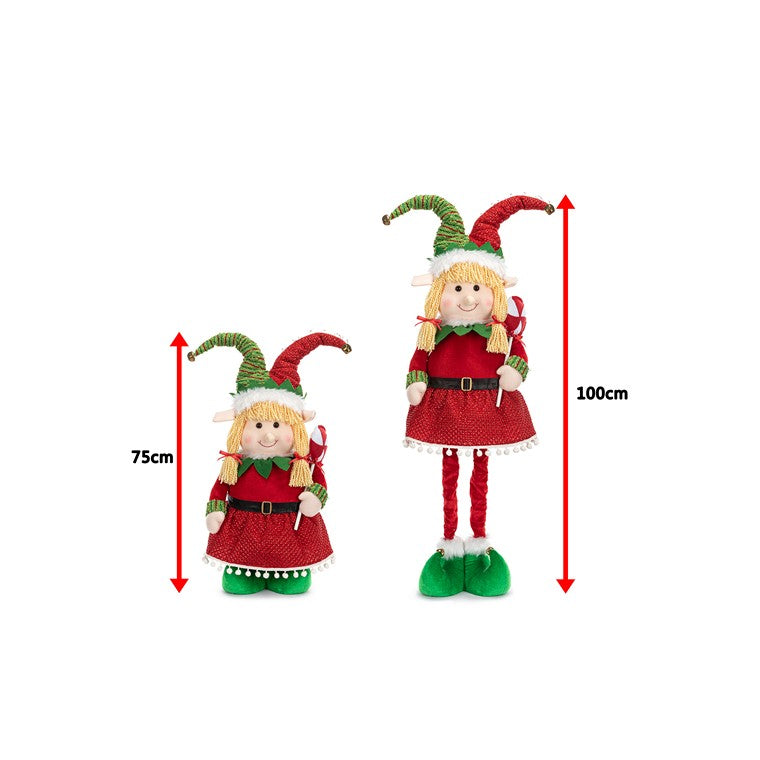 Jumbo Elf Extendable, 75-100cm, Asstd