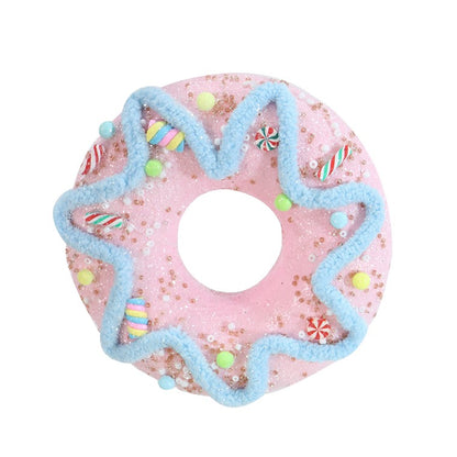 Supersize Frosted Donut, 15cm, Asstd