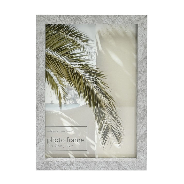 Photo Frame, Marble Look, 13 x 18cm