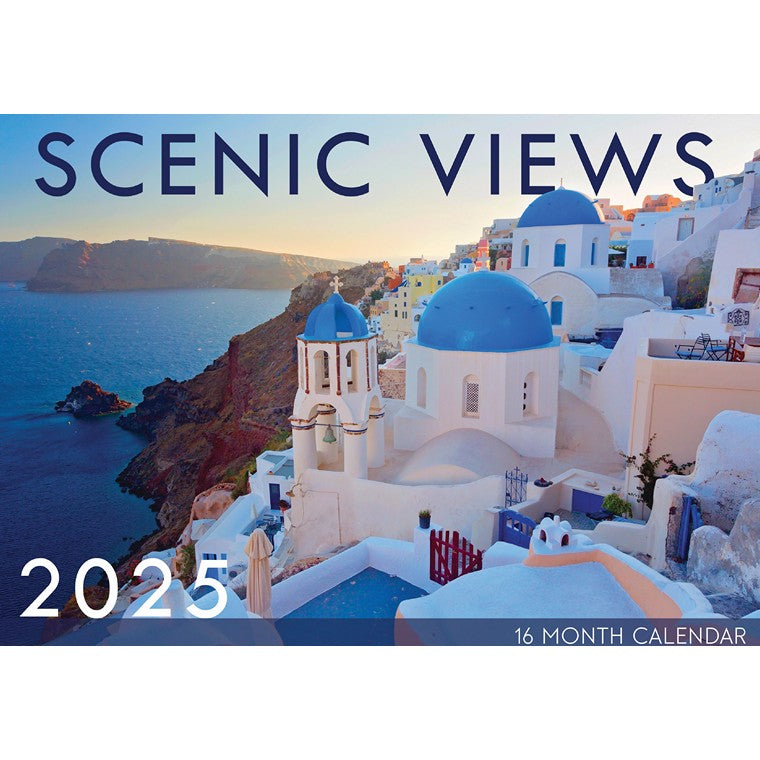 Scenic Views 2025 Calendar