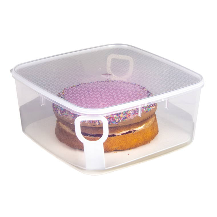 Tellfresh Square w/ Cake Lifter, 6L