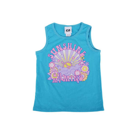 Sunshine Print Tank, Size 12