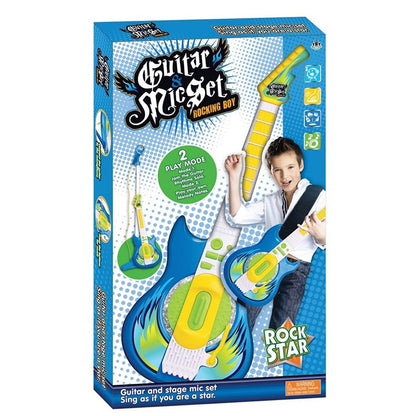 Guitar and Microphone Playset w/ Light & Sound, Asstd