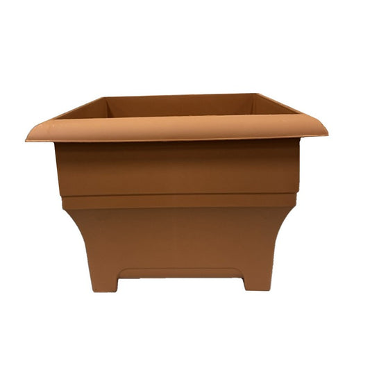 Square Patio Planter, Terracotta