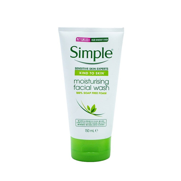 Simple Moisturising Facial Wash, 150ml