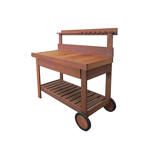 H&G Sarawak Timber Utility Cart