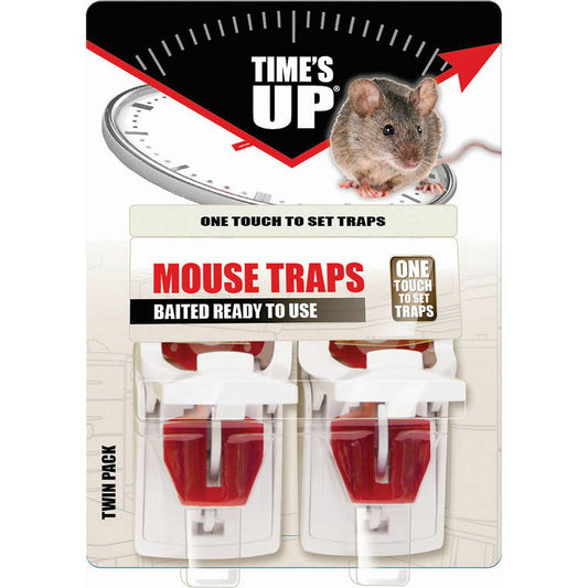 T/Up Heavy Duty Baited Mouse Trap, 2pk