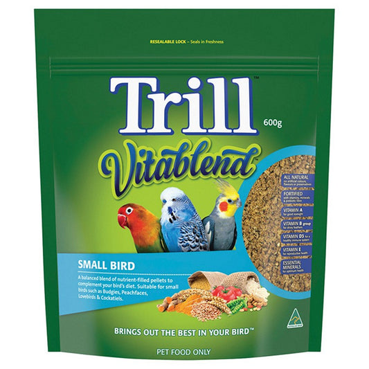 Trill Small Bird Pellets, 600gm