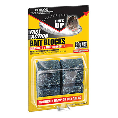 Fast Action Bait Block, 80gm, 4pk