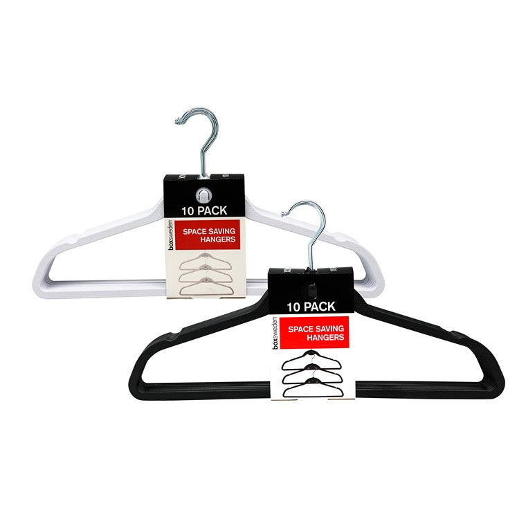 Space Saving Hanger, Asstd, 10pk