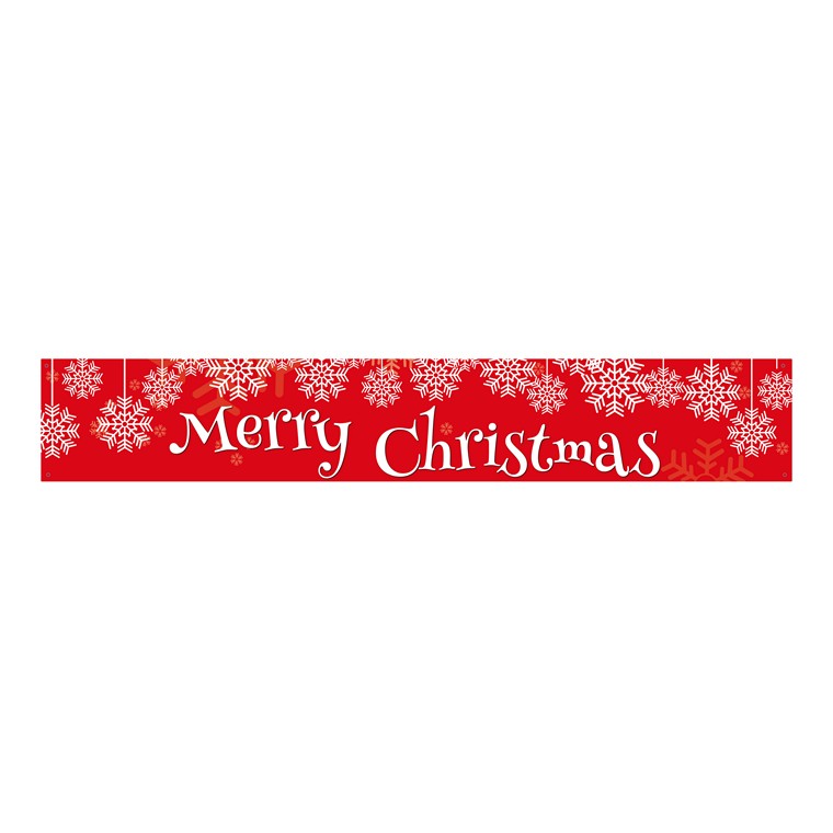 Merry Christmas Yard Banner, Asstd