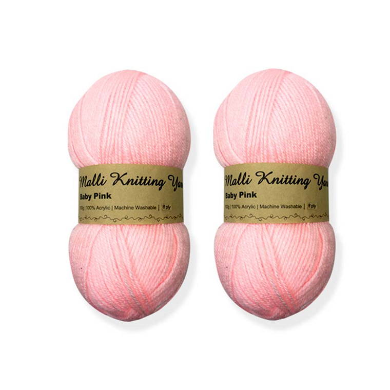 Acrylic Baby Yarn, Pink