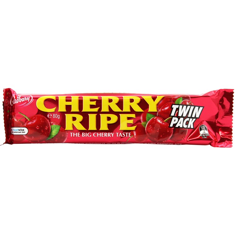 Cadbury Cherry Ripe, 80g