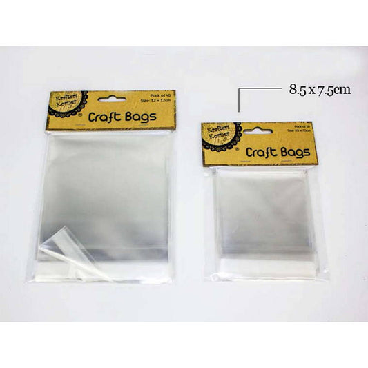 Craft Bag, 8.5X7.5cm, 50pk