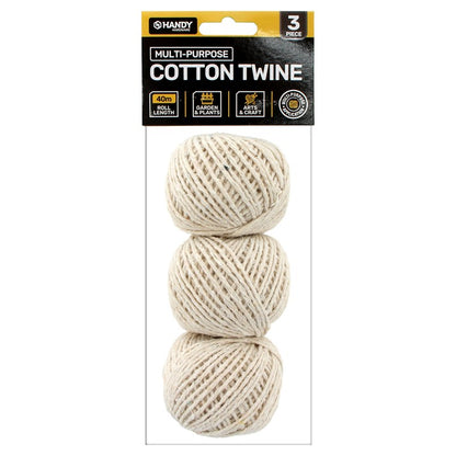 Cotton Twine, 3pc