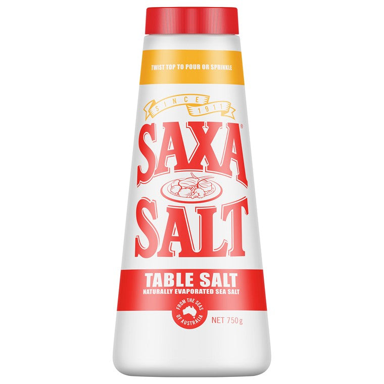 Saxa Salt Plain Drum, 750g