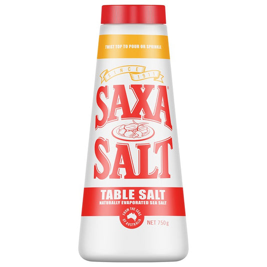 Saxa Salt Plain Drum, 750g