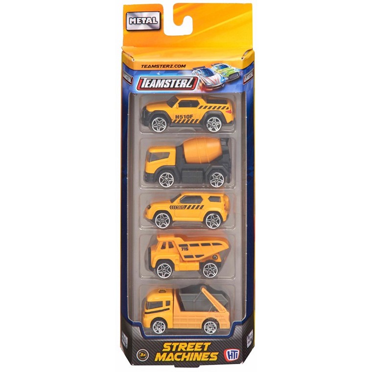 Teamsterz Diecast 5pk, Asstd