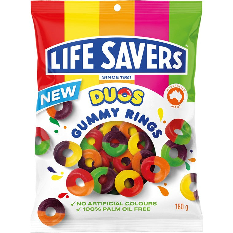 Life Savers Gummy Rings, 180gm