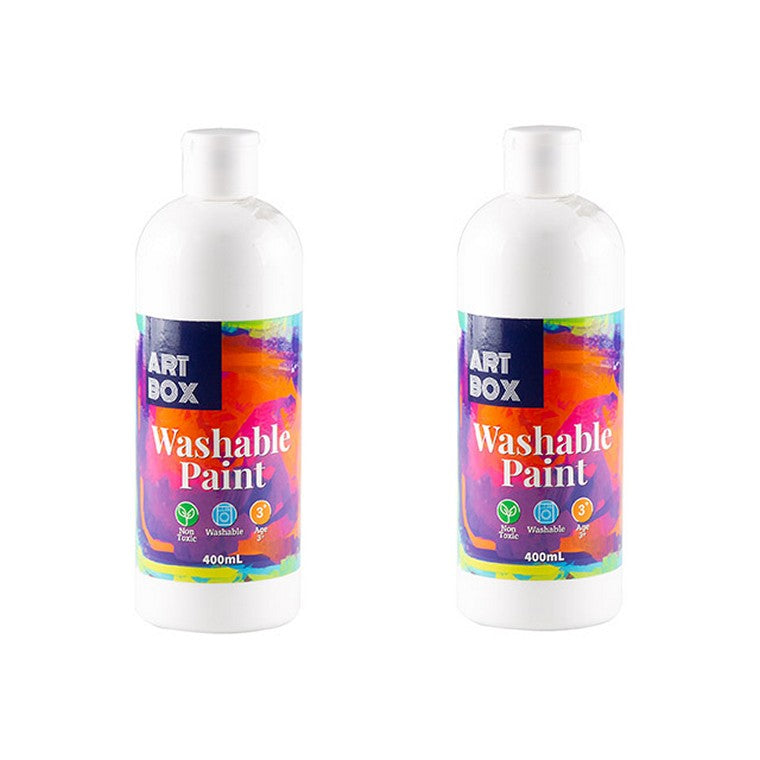 Washable Paint, White, 400ml