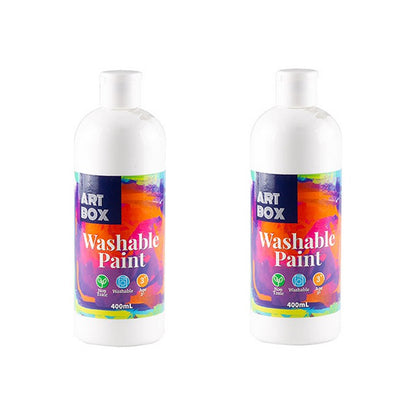 Washable Paint, White, 400ml