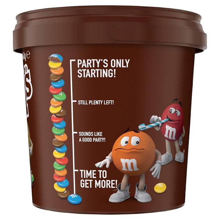 M&Ms Milk Chocolate Mega Bucket, 640gm