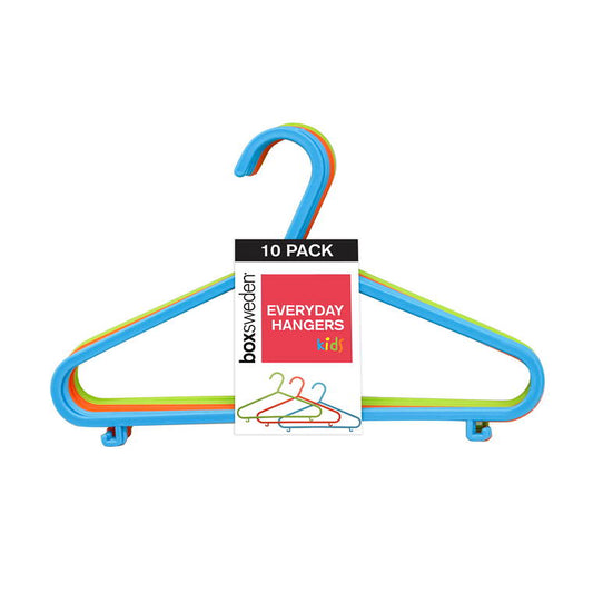 Kids Plastic Hangers, 10pk