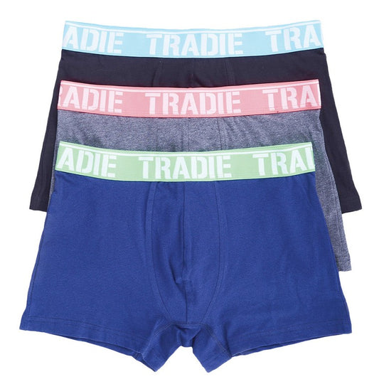 Tradie Mens, Burst Trunks, Xlarge, 3pk