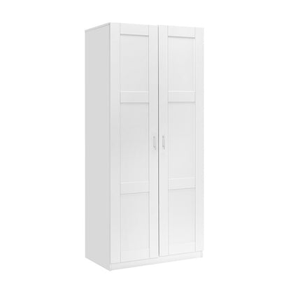 H&G 2 Door Wardrobe, White