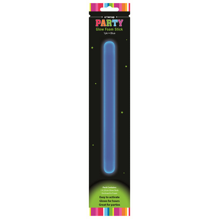 Glow Foam Stick, Blue