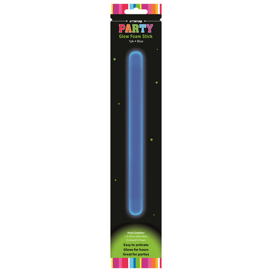 Glow Foam Stick, Blue