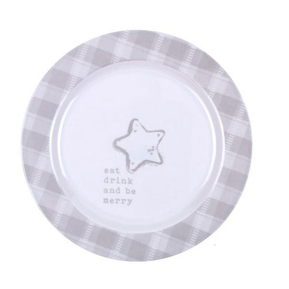 Christmas Plate, Round, Medium, Asstd