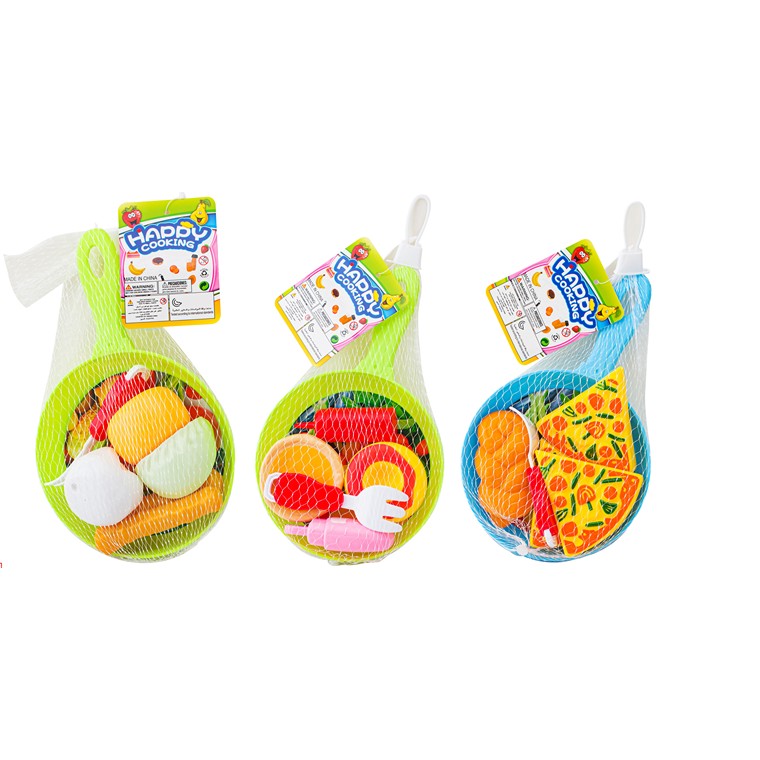 Food & Frypan Playset, Asstd