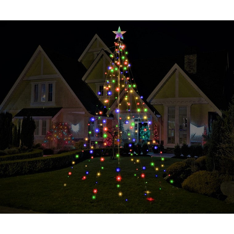 Christmas Fairy Light Teepee Tree, 3m