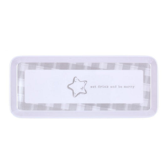 Melamine Christmas Sandwich Tray, Rectangle, Asstd